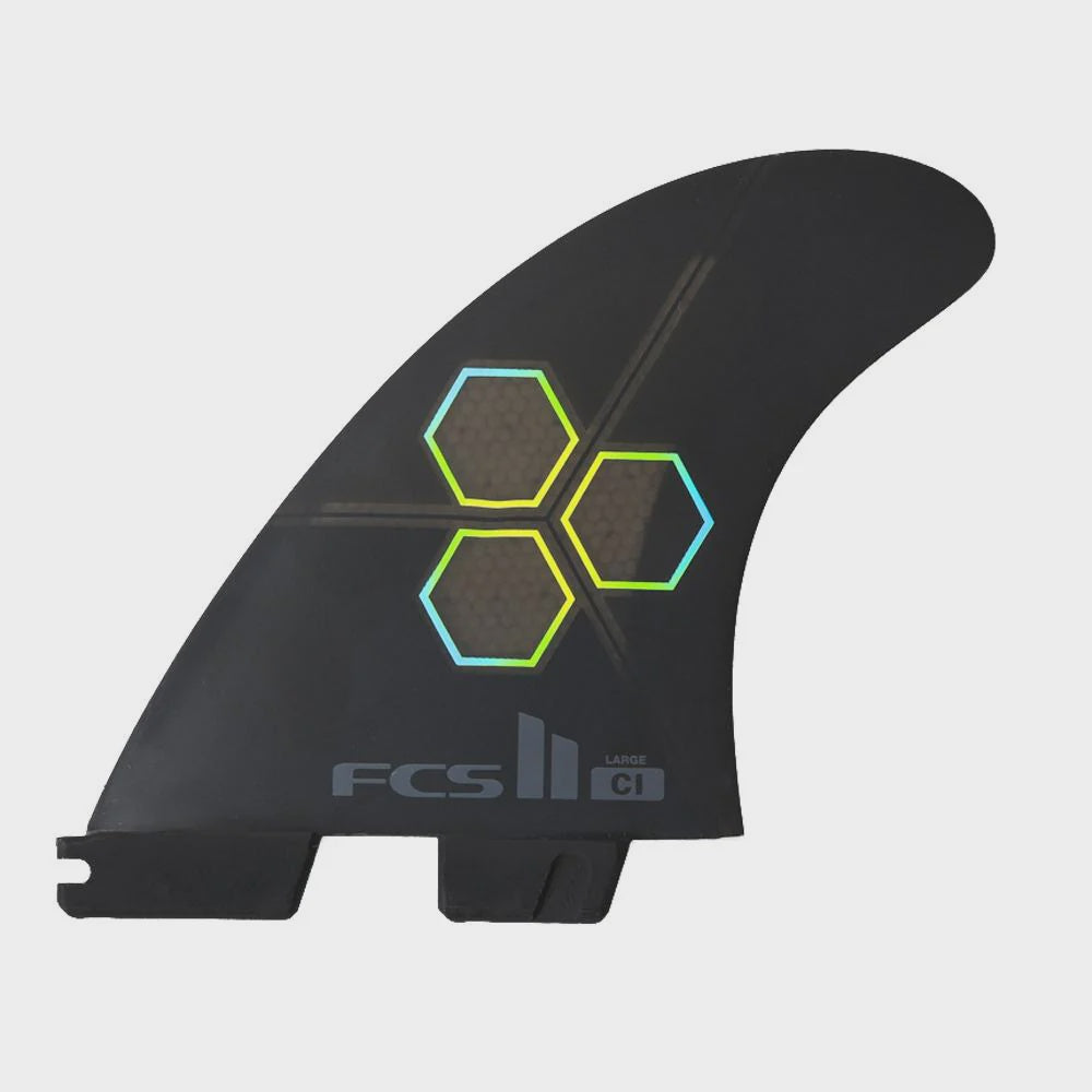 FCS II CI PC Black Tri-M– Bare Wires Surf Shop